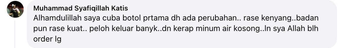 Testimoni Facebook FITAZ 6