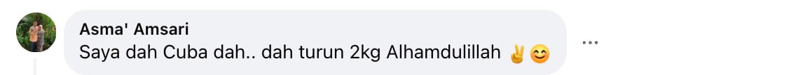 Testimoni Facebook FITAZ 7