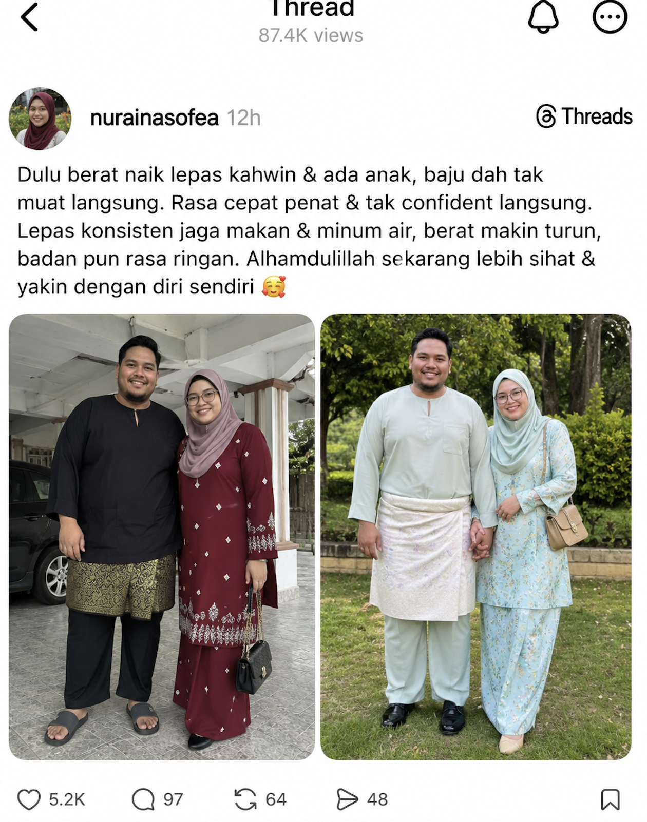 Perkongsian komuniti Threads 10