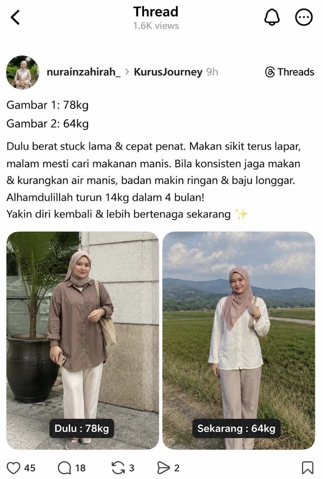 Perkongsian komuniti Threads 11