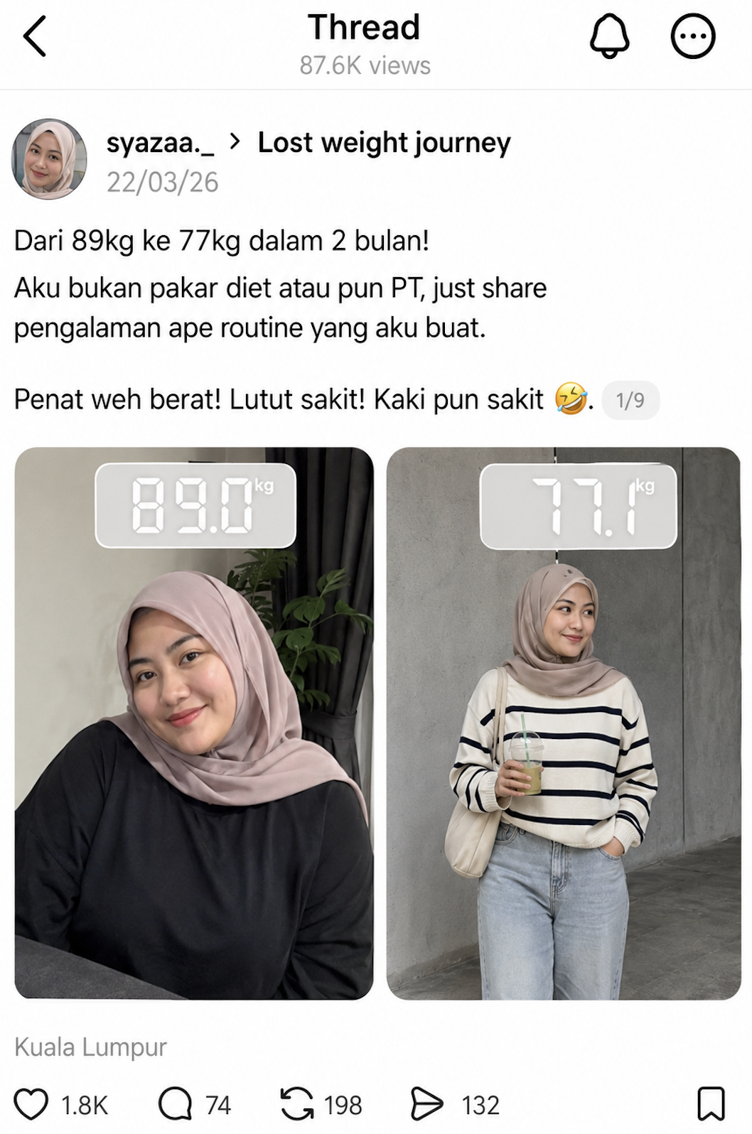 Perkongsian komuniti Threads 17