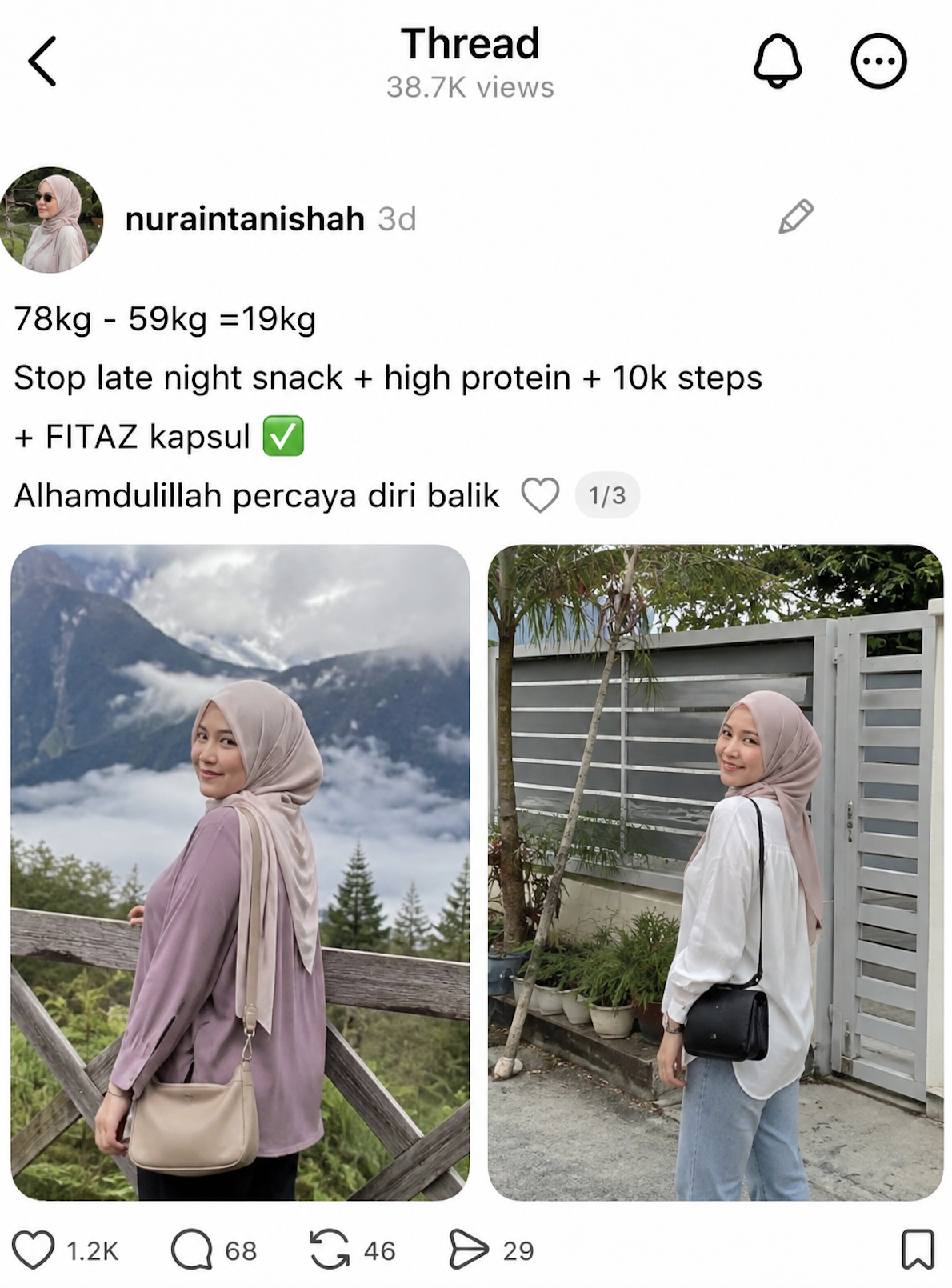 Perkongsian komuniti Threads 20