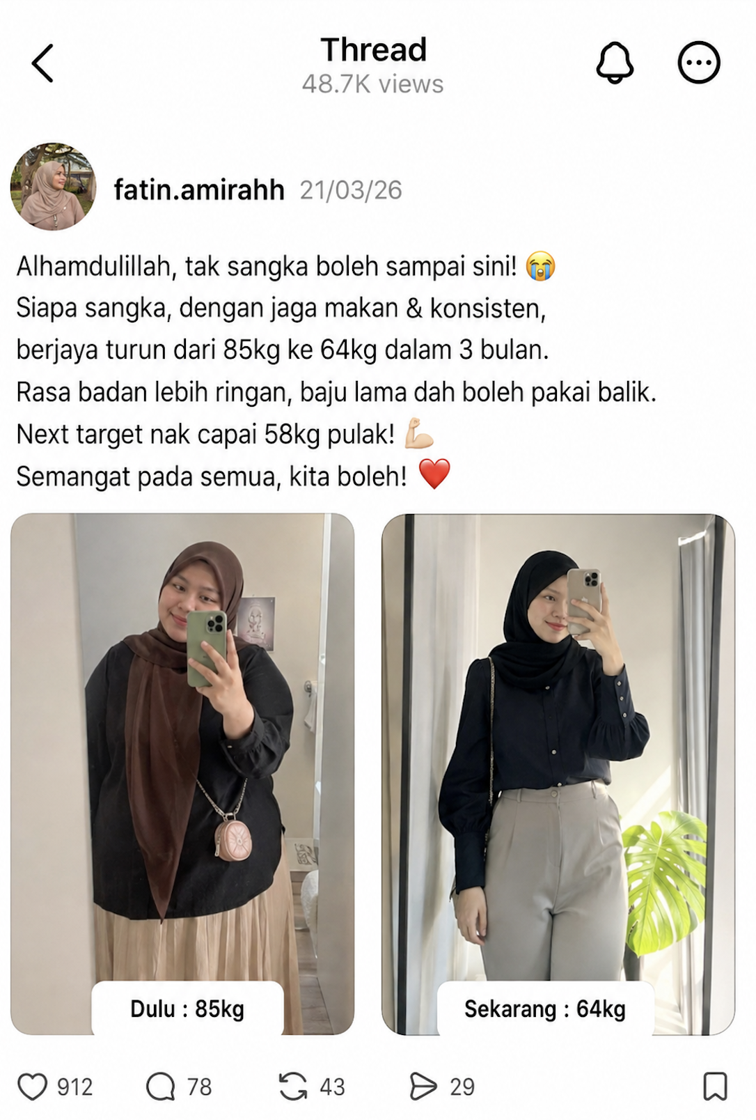 Perkongsian komuniti Threads 21