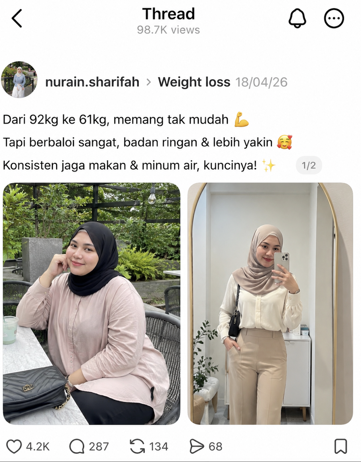 Perkongsian komuniti Threads 22
