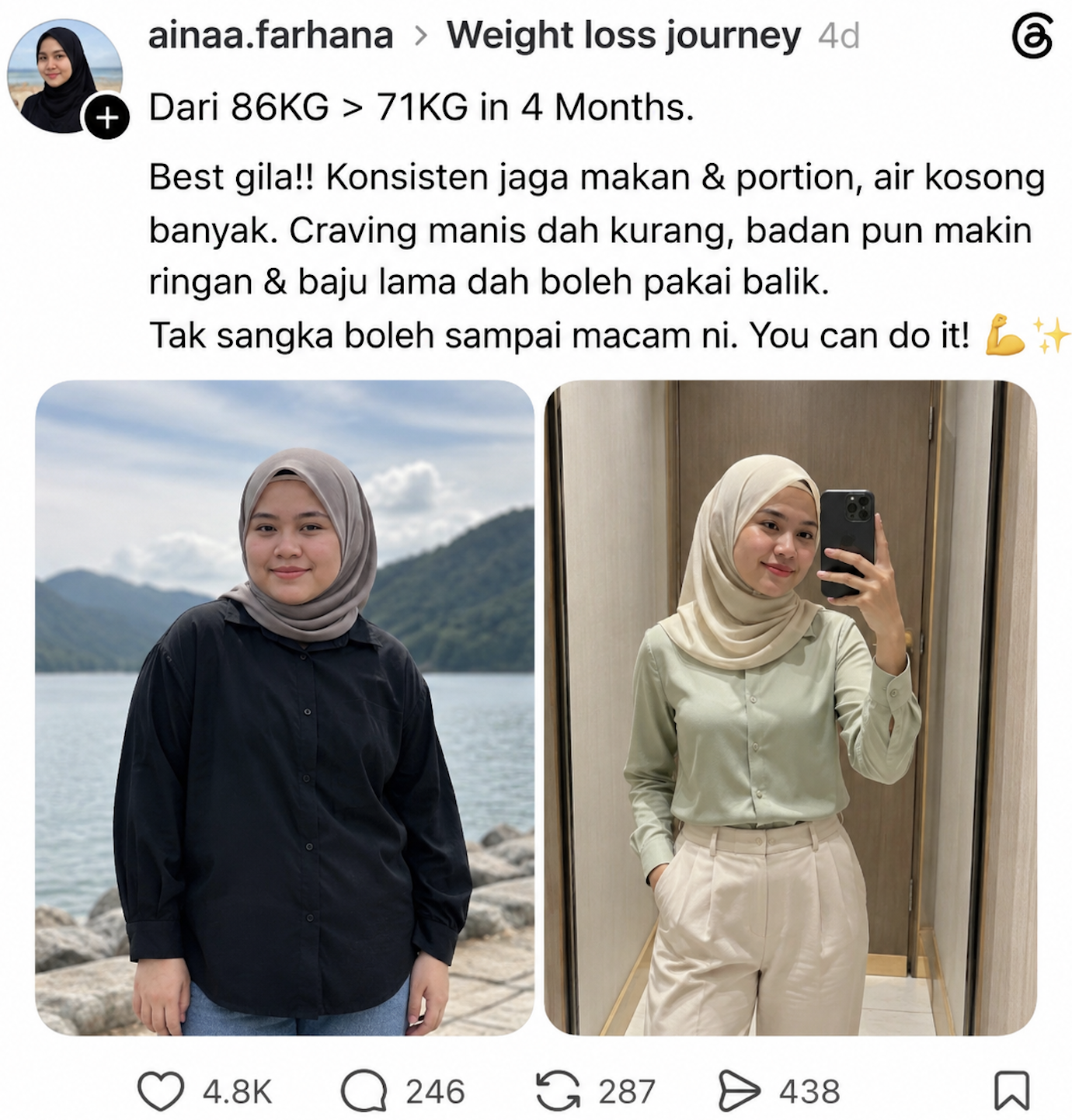 Perkongsian komuniti Threads 24