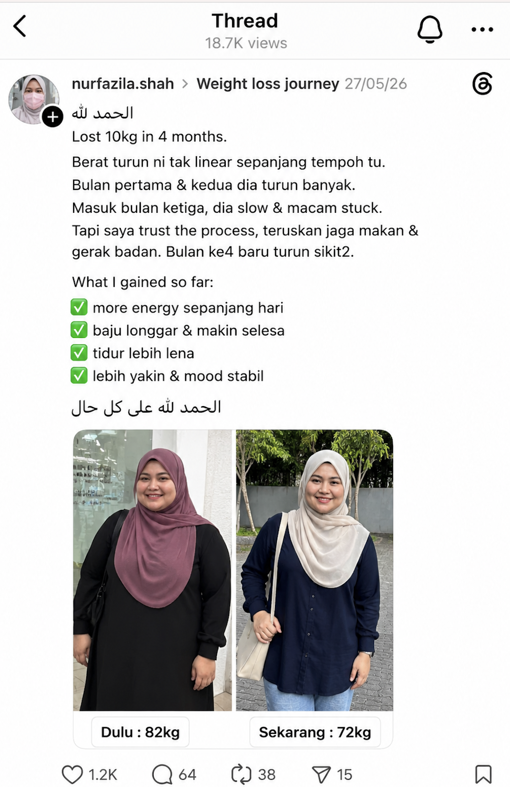 Perkongsian komuniti Threads 28