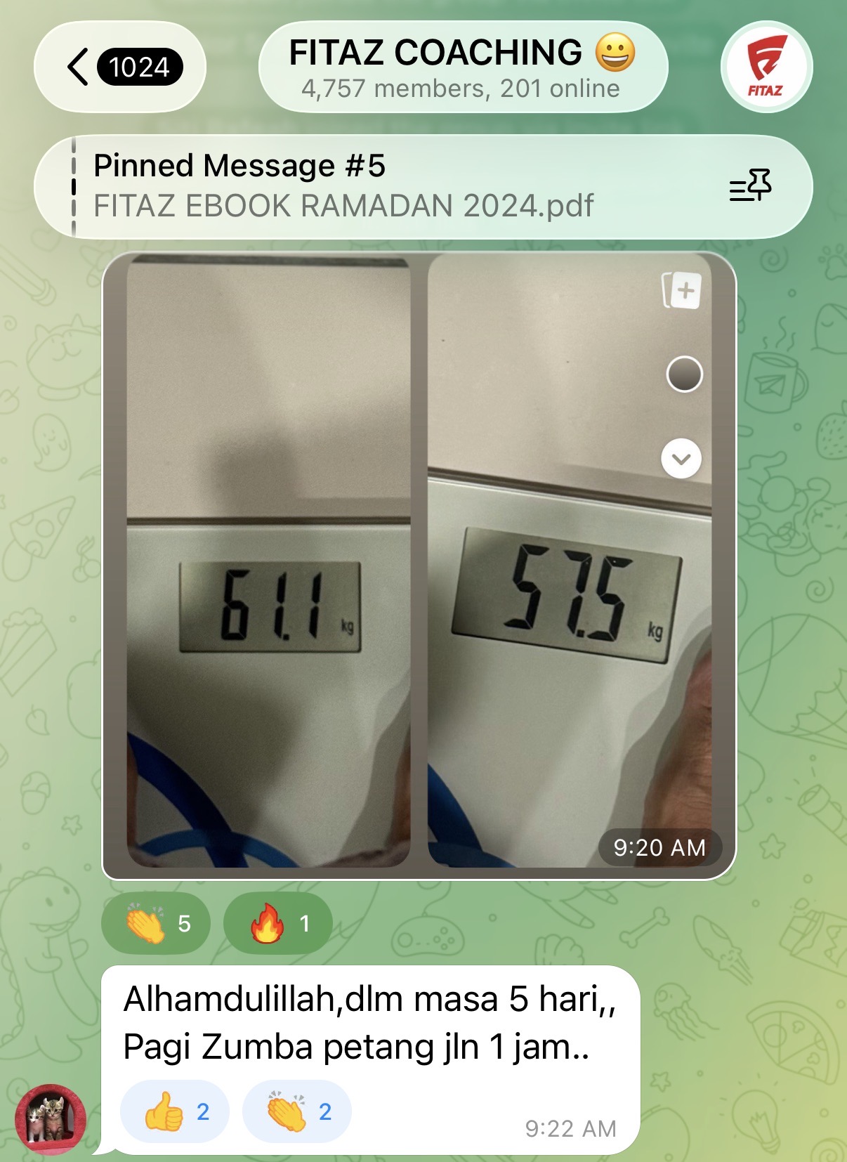 Testimoni FITAZ